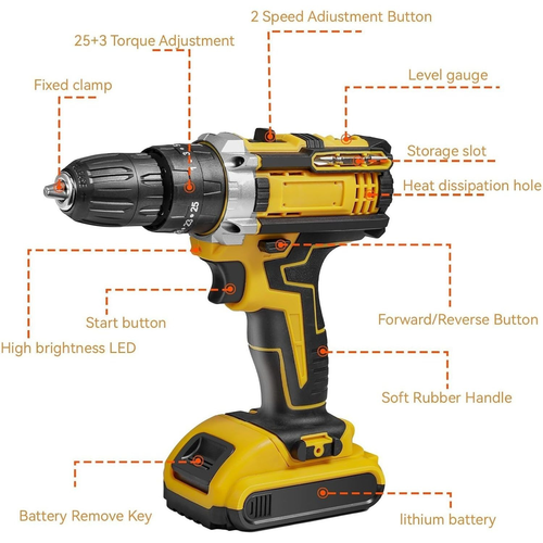 Cordless Drill Set